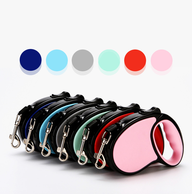Automation Pet Dog Leash Pet Products with 6 Candy Color Accept Customization