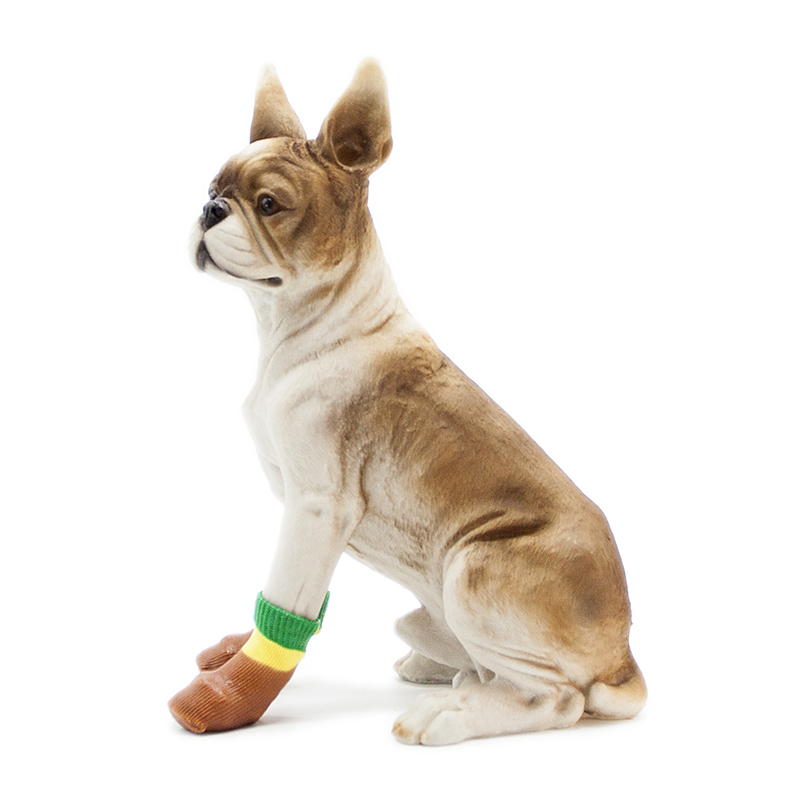 WPS014 Lanboer Pet Custom Dog Waterproof Socks Fashion Color with High Quality, High Elasticity And Anti-shedding