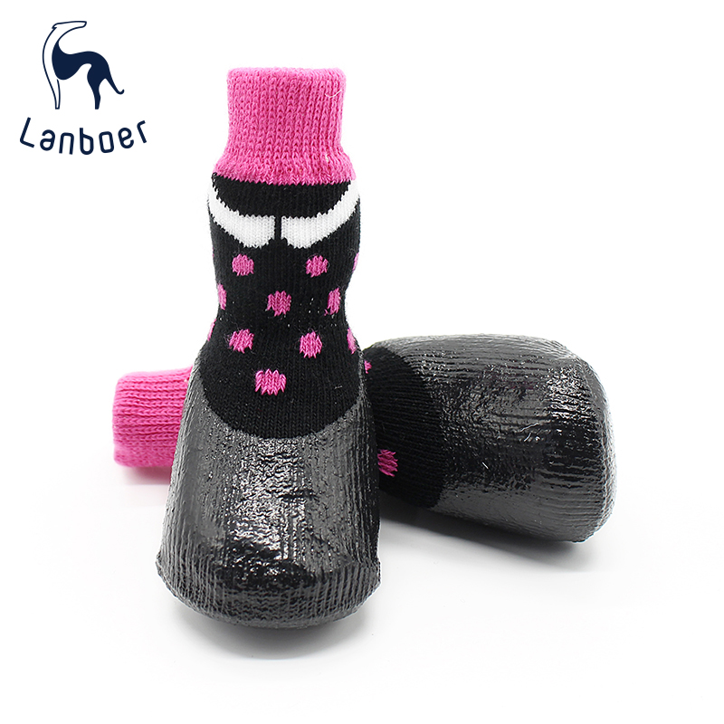 WPS005 Classic Eco-friendly Printing And Dyeing Waterproof Shoes And Socks for Pet Dogs