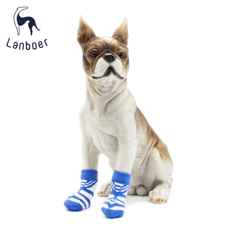 rubber dipped dog socks